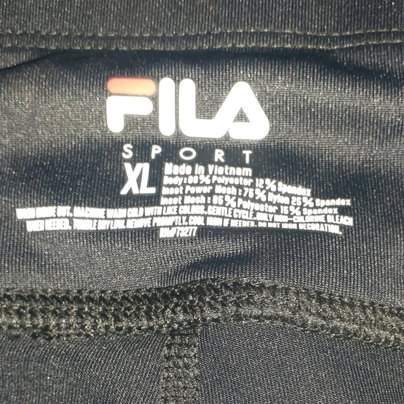 WOMEN'S FILA SPORT CAPRI LEGGINGS SIZE LARGE - Picture 3 of 3